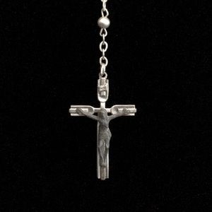 Vintage Italian Cross/Rosary